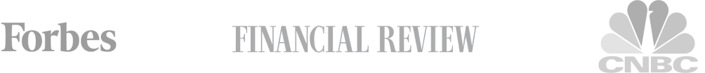 Forbes, AFR, CNBC logos